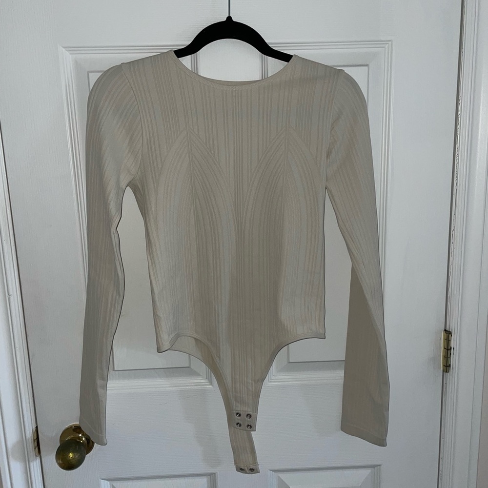 Cream Coloured Bodysuit